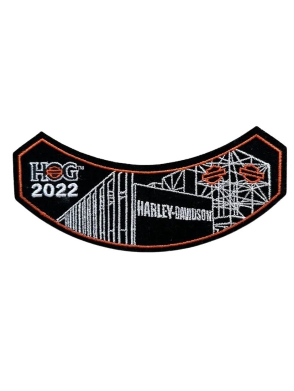 2022 Harley-Davidson HOG Factory Jacket Vest Patch NWT Collectible